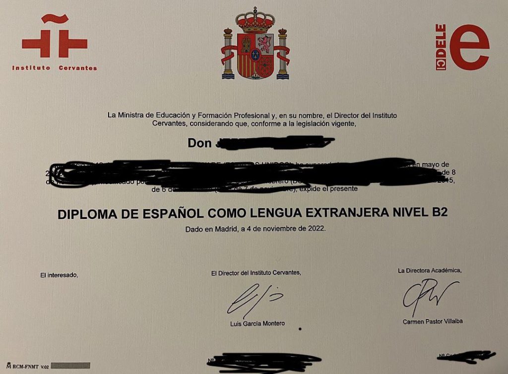 Acquistare il DELE senza esami